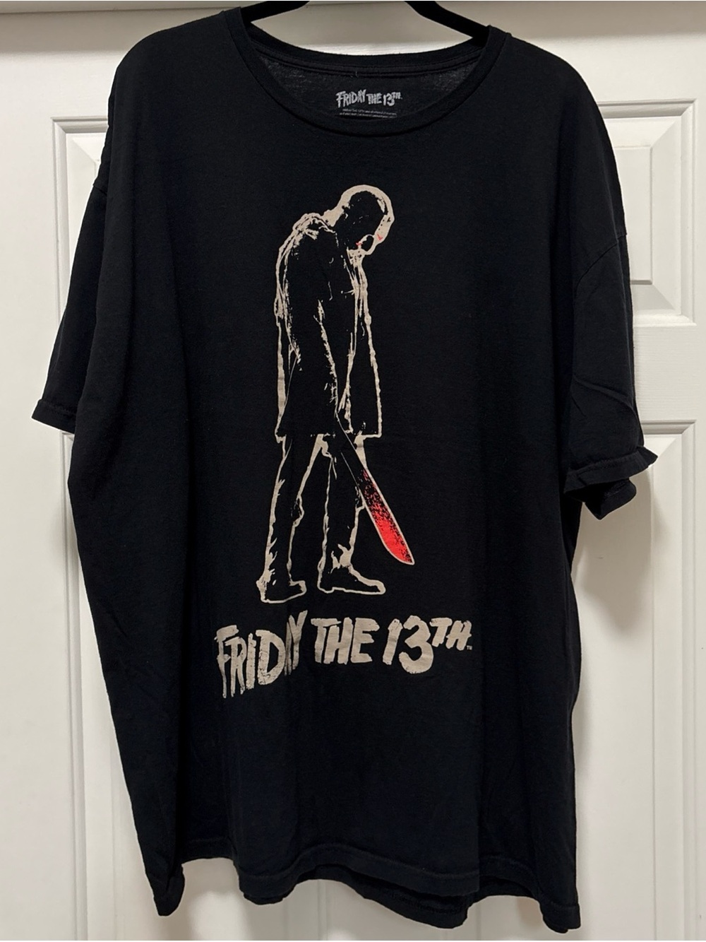 Friday The 13th Jason Voorhees Horror Graphic T-Shirt 3XL Black Mad Engine